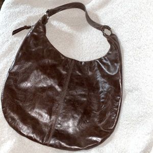 HOBO Chocolate Brown Leather Purse